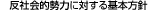 反社会的勢力に対する基本方針