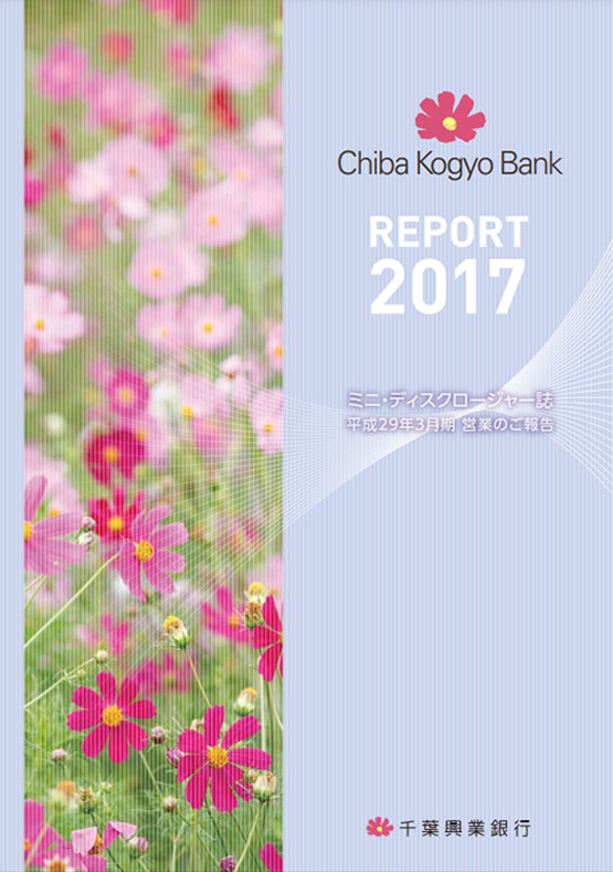 REPORT 2017 ミニ・ディスクロージャー誌 平成29年3月期 営業のご報告