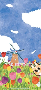 壁紙イメージ 春：佐倉ふるさと広場（佐倉市）