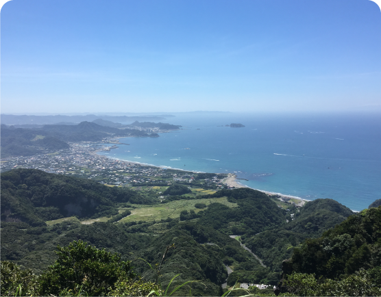 鋸山山頂からの景色